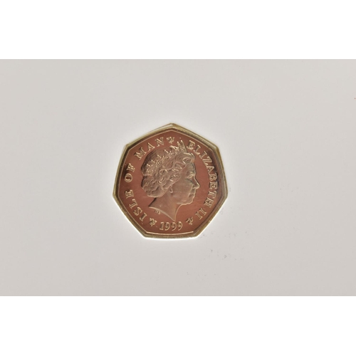 137 - POBJOY ISLE OF MAN CHRISTMAS FIFTY PENCE COINS, to include Newspaper Seller 1992 on greeting card, 1... 