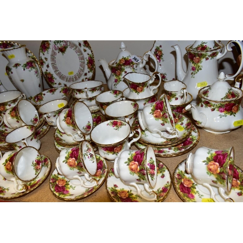 363 - A GROUP OF ROYAL ALBERT OLD COUNTRY ROSES TEA, DINNER AND GIFTWARES, including a fifteen piece coffe... 