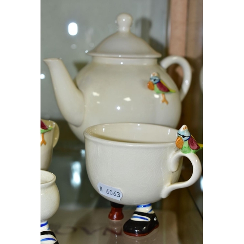 A CARLTON WARE STYLE PIRATE WALKING WARE PART TEA SET, all A CARLTON WARE STYLE PIRATE WALKING WARE PART TEA SET, all