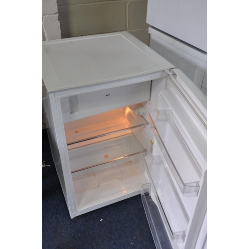 1085 - A HOOVER UNDERCOUNTER FRIDGE (PAT pass and working at 5 degrees ) (one foot missing)