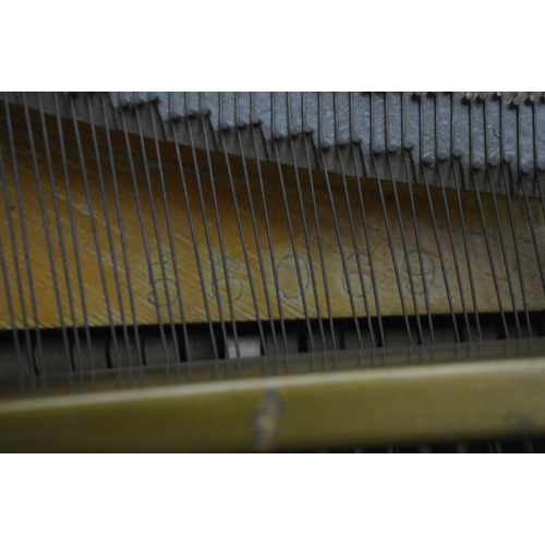 1200 - ALLISON (c1930-1940) A 4FT6 WALNUT GRAND PIANO, serial number 65069, on square legs and brass caster... 