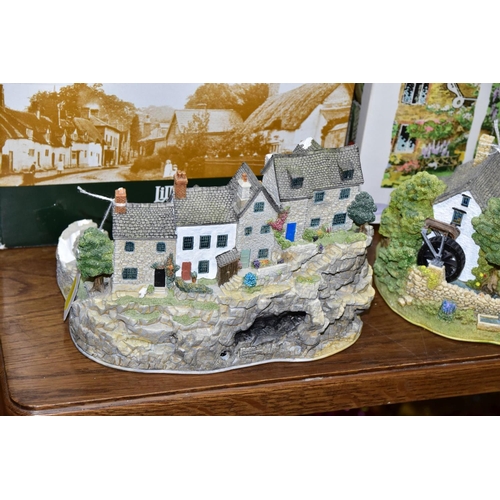 FOUR BOXED LIMITED EDITION LILLIPUT LANE SCULPTURES, 'The