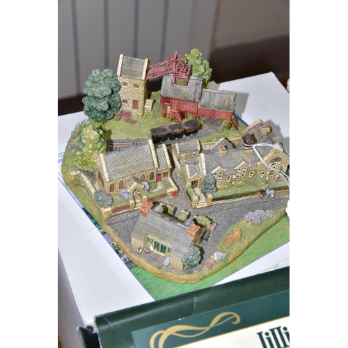 FOUR BOXED LIMITED EDITION LILLIPUT LANE SCULPTURES, 'The