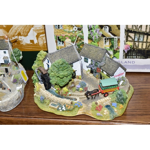 彫刻・オブジェ THE CRUMPLEHORN INN,POLPERRO FOUR BOXED LIMITED EDITION LILLIPUT LANE SCULPTURES, 'The