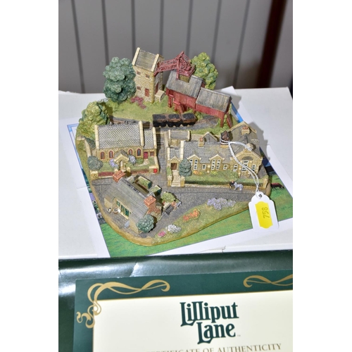 FOUR BOXED LIMITED EDITION LILLIPUT LANE SCULPTURES, 'The
