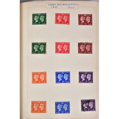 115 - MID PERIOD WORLDWIDE STAMP COLLECTION in a small loose leaf album