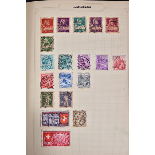 115 - MID PERIOD WORLDWIDE STAMP COLLECTION in a small loose leaf album