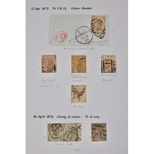 18 - GB SURFACE PRINTED COLLECTION including a few covers and some Officials Note 4d small gartar, medium... 