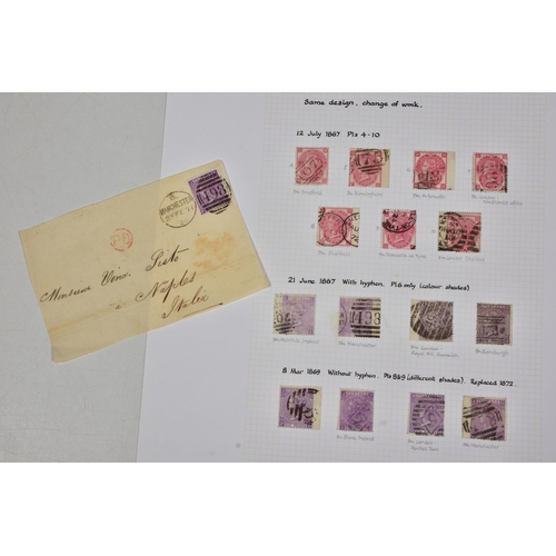 18 - GB SURFACE PRINTED COLLECTION including a few covers and some Officials Note 4d small gartar, medium... 