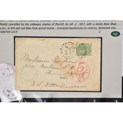 55 - GB POSTAL HISTORY COLLECTION from 1840's to 1930's with many better covers and markings, approximate... 