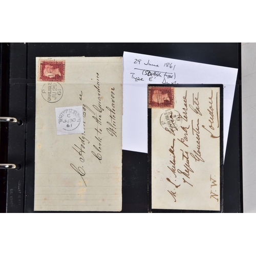 66 - CARLISLE - COLLECTION OF POSTAL HISTORY FROM 1733 TO 1920'S, curated for local interest with many un... 