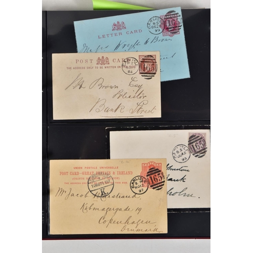 66 - CARLISLE - COLLECTION OF POSTAL HISTORY FROM 1733 TO 1920'S, curated for local interest with many un... 