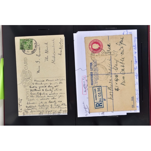 66 - CARLISLE - COLLECTION OF POSTAL HISTORY FROM 1733 TO 1920'S, curated for local interest with many un... 