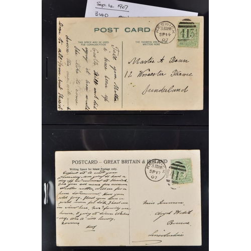 72 - REMARKABLE COLLECTION OF POSTAL HISTORY FROM THE KESWICK AREA, includes mileage marks, Keswick malte... 