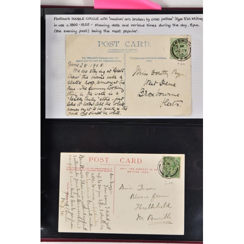 72 - REMARKABLE COLLECTION OF POSTAL HISTORY FROM THE KESWICK AREA, includes mileage marks, Keswick malte... 