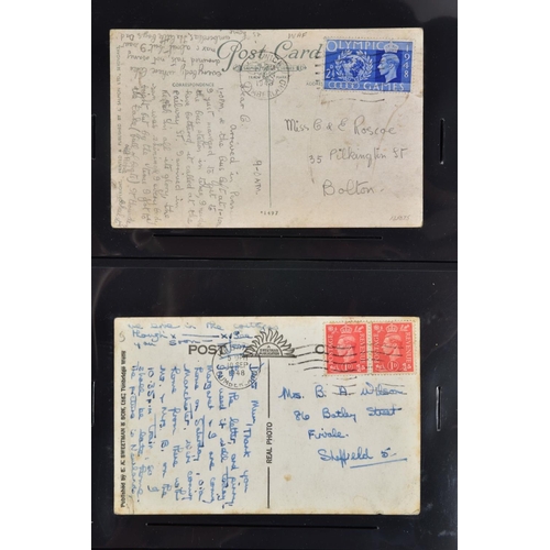 72 - REMARKABLE COLLECTION OF POSTAL HISTORY FROM THE KESWICK AREA, includes mileage marks, Keswick malte... 