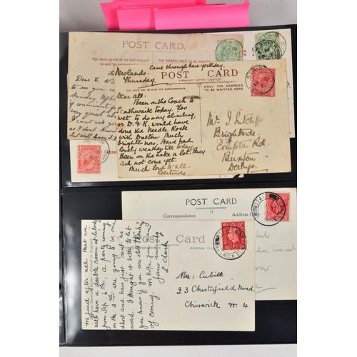 73 - FURTHER COLLECTION OF KESWICK AND COCKERMOUTH POSTAL HISTORY, with mileage marks, postcards cancella... 