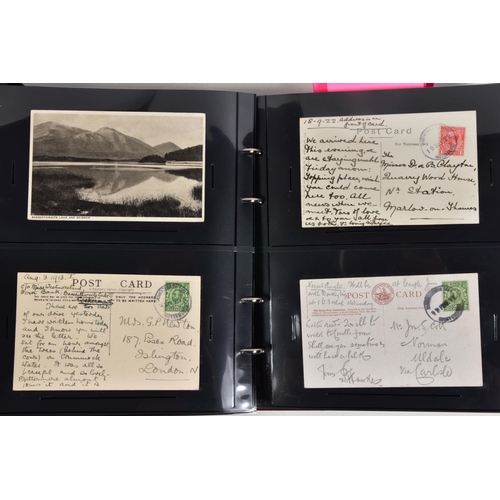 73 - FURTHER COLLECTION OF KESWICK AND COCKERMOUTH POSTAL HISTORY, with mileage marks, postcards cancella... 