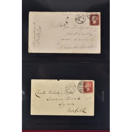 74 - COLLECTION OF POSTAL HISTORY RELATING TO PENRITH FROM 1671 (to Sir Philip Musgrave, Governor of Carl... 