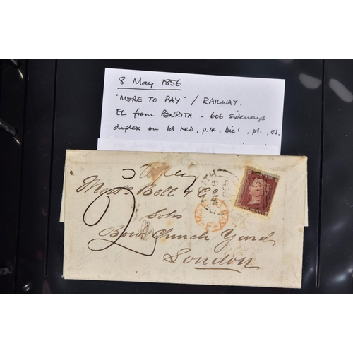 74 - COLLECTION OF POSTAL HISTORY RELATING TO PENRITH FROM 1671 (to Sir Philip Musgrave, Governor of Carl... 