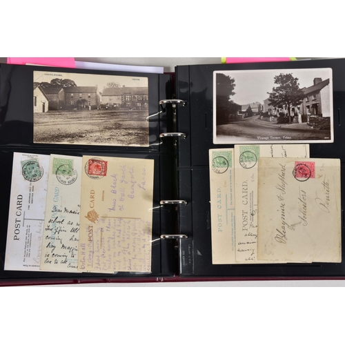 75 - COLLECTION OF POSTAL HISTORY RELATING TO EDEN VALLEY (Westmorland) 18th Century to 1930's, interest ... 