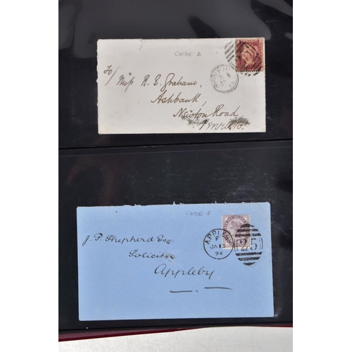 75 - COLLECTION OF POSTAL HISTORY RELATING TO EDEN VALLEY (Westmorland) 18th Century to 1930's, interest ... 