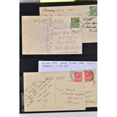 76 - COLLECTION OF POSTAL HISTORY RELATING TO LOWER EDEN VALLEY (Cumberland) rare post offices noted Lazo... 