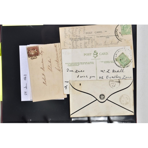 77 - KENDAL AND AREA POSTAL HISTORY COLLECTION noting Bishop marks, various date stamps, rare straight li... 