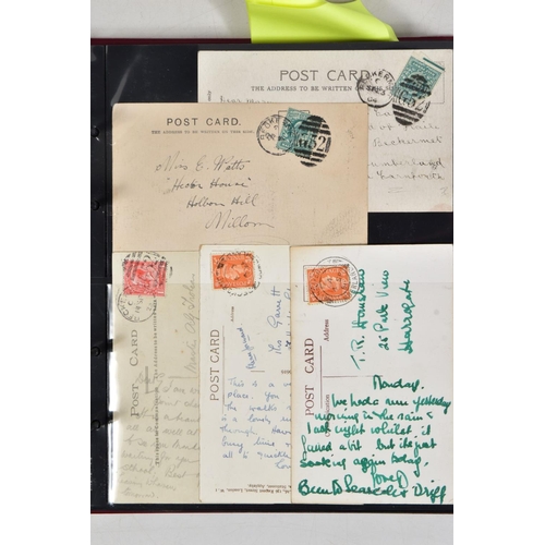 79 - WEST CUMBRIA COLLECTION OF POSTAL HISTORY including rare DISTINGTON UDC , many postcards of Ennderda... 