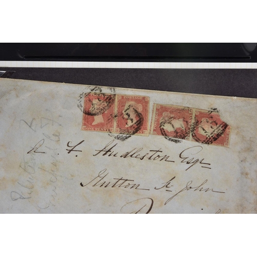 80 - SOUTH LAKES AND CARTMEL POSTAL HISTORY COLLECTION with many postcards with some postmark interest, p... 