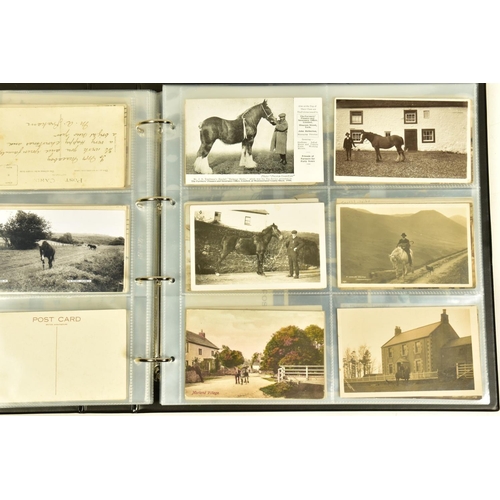 83 - POSTCARDS: CUMBRIA AT WORK, a collection of approximately 385 Postcards and Photocards in one Album,... 