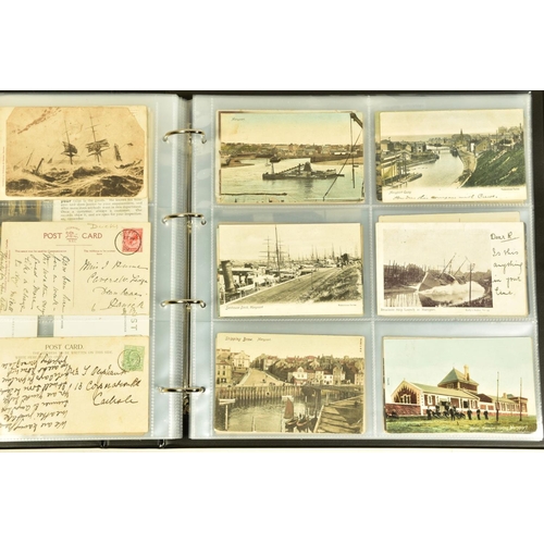 83 - POSTCARDS: CUMBRIA AT WORK, a collection of approximately 385 Postcards and Photocards in one Album,... 