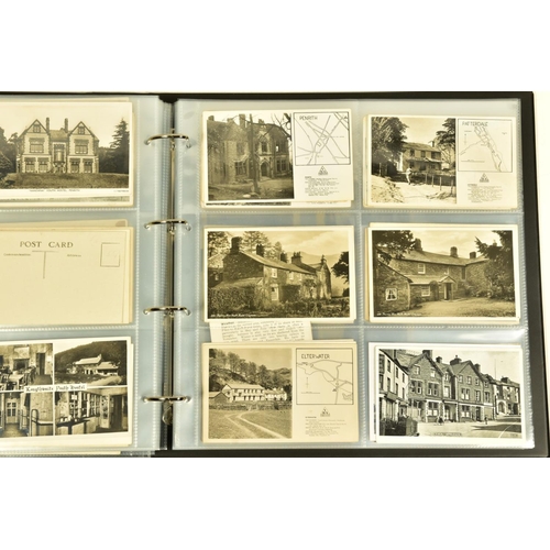 84 - POSTCARDS: CUMBRIA AT PLAY, a collection of approximately 485 postcards and photocards in one album,... 