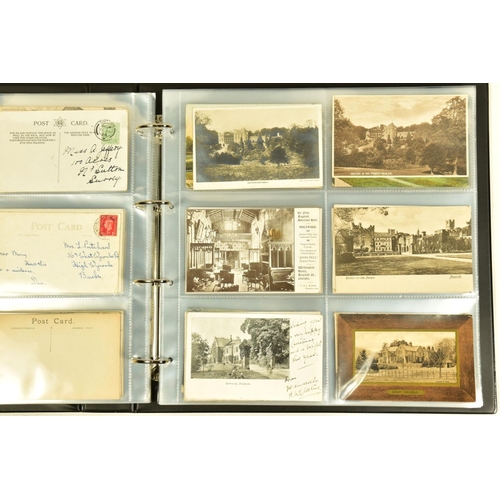 85 - POSTCARDS: CUMBRIA, CASTLES, MANSIONS & HALLS. A Collection of approximately 240 postcards and photo... 