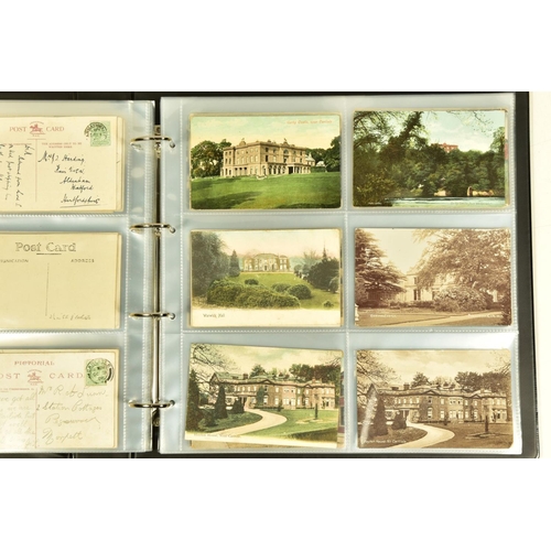 85 - POSTCARDS: CUMBRIA, CASTLES, MANSIONS & HALLS. A Collection of approximately 240 postcards and photo... 