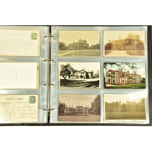 85 - POSTCARDS: CUMBRIA, CASTLES, MANSIONS & HALLS. A Collection of approximately 240 postcards and photo... 