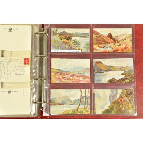 87 - POSTCARDS: THE LAKE DISTRICT, artistic impressions of The Lakes, approximately 335 postcards in one ... 