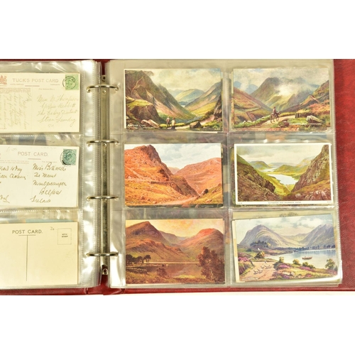 87 - POSTCARDS: THE LAKE DISTRICT, artistic impressions of The Lakes, approximately 335 postcards in one ... 