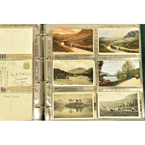 88 - POSTCARDS: THE LAKE DISTRICT, a collection of approximately 395 postcards and photocards in one albu... 