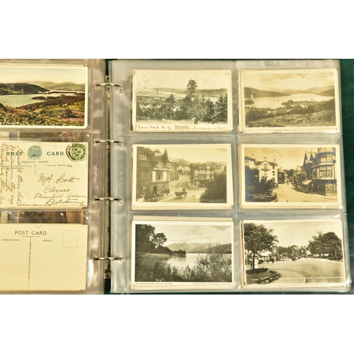 88 - POSTCARDS: THE LAKE DISTRICT, a collection of approximately 395 postcards and photocards in one albu... 