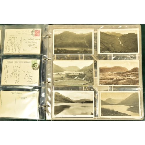 88 - POSTCARDS: THE LAKE DISTRICT, a collection of approximately 395 postcards and photocards in one albu... 