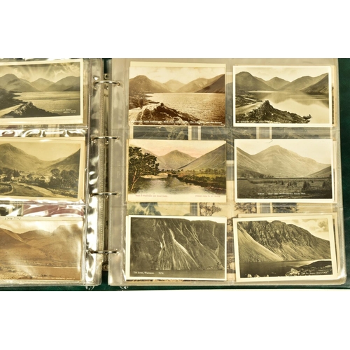 88 - POSTCARDS: THE LAKE DISTRICT, a collection of approximately 395 postcards and photocards in one albu... 