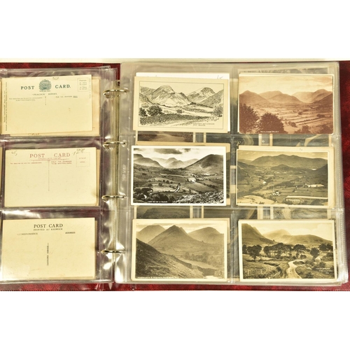 89 - POSTCARDS: THE LAKE DISTRICT, a collection of approximately 375 postcards and photocards in one albu... 