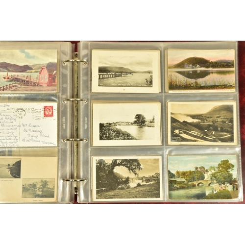 89 - POSTCARDS: THE LAKE DISTRICT, a collection of approximately 375 postcards and photocards in one albu... 