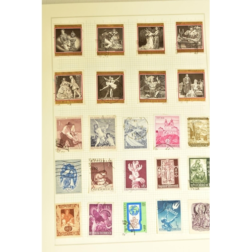 93 - A COLLECTION OF LARGE MINT AND USED STAMPS in twenty three albums, British, Commonwealth and Foreign... 