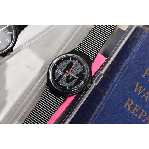 237 - A MISCELLANEOUS COLLECTION OF WATCH MAGAZINES AND WATCH ITEMS, to include a quantity of Patek Philli... 