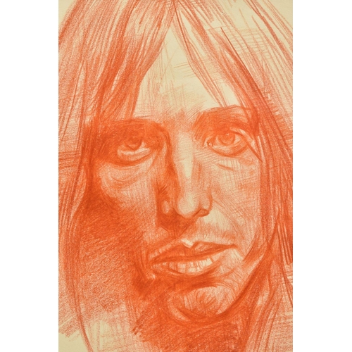 302 - ZINSKY (BRITISH CONTEMPORARY) 'TOM PETTY' a portrait of the American rock star, signed and titled to... 