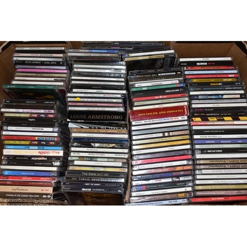 407 - FOUR BOXES OF DVD'S, CD'S AND LOOSE including two boxed sets of DVD's, a boxed CD collection 'Classi... 