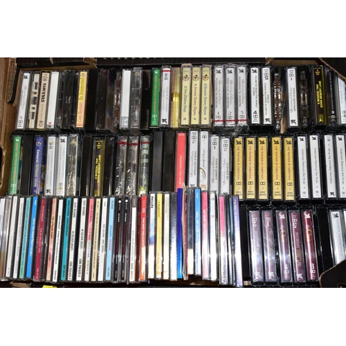 413 - FIVE BOXES OF DVD'S, CD'S, VINYL, LP'S, TAPES, ETC, including DVD: The Da Vinci Code', 'Coco Before ... 