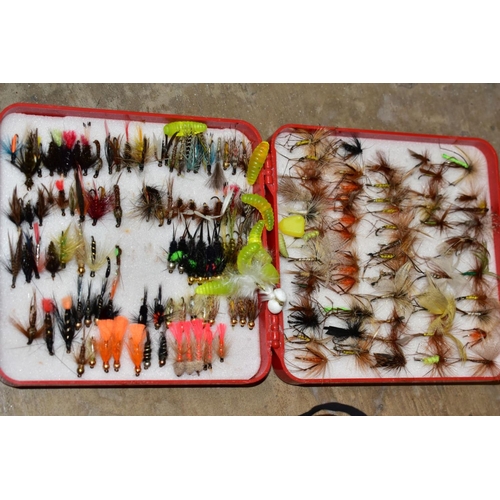 453 - A SMALL QUANTITY OF FLY FISHING TACKLE AND FLY TYING EQUIPMENT, including a Chevron Rod Company 'Kin... 